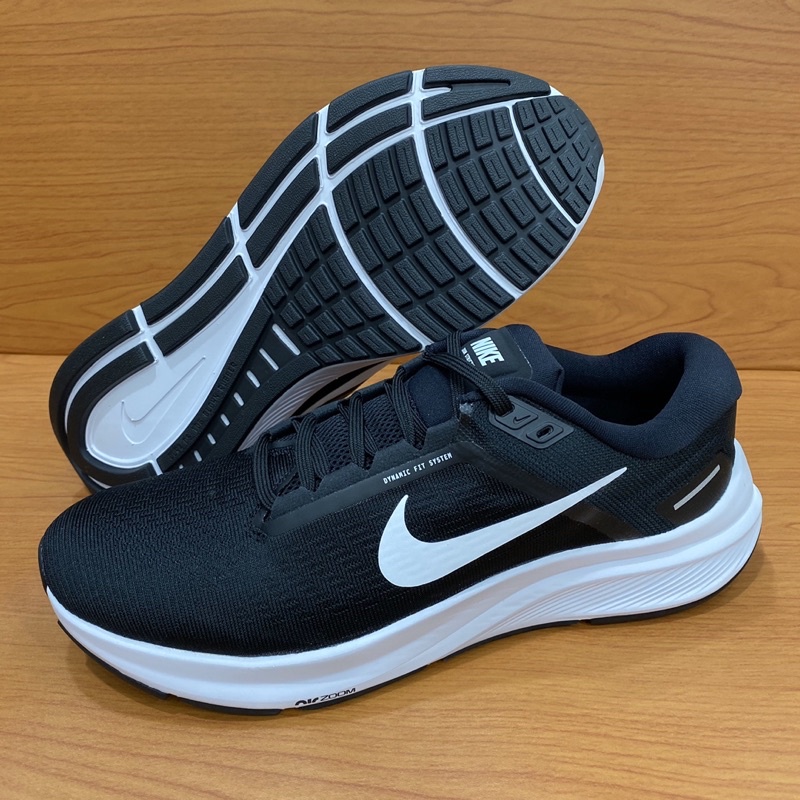 💯公司貨🌈慢跑鞋NIKE AIR ZOOM STRUCTURE 24 型號: DA8535-001 【黑色】氣墊 運動鞋