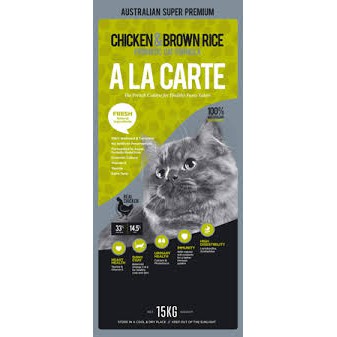 澳洲A La Carte阿拉卡特天然貓糧- 雞肉益生菌配方7.5kg