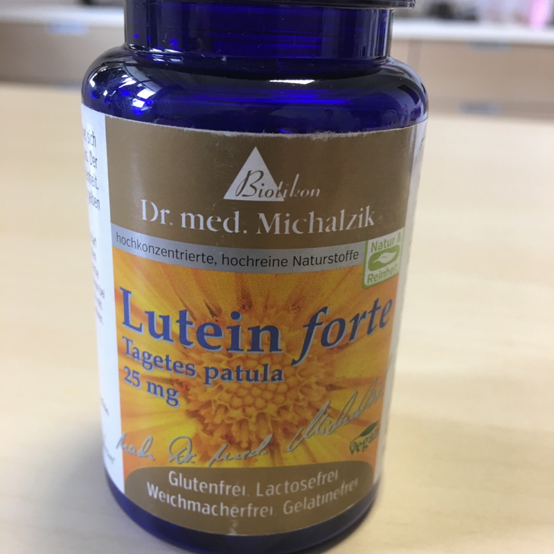 《德國帶回》Dr.med.Michalzik Lutein forte 葉黃素