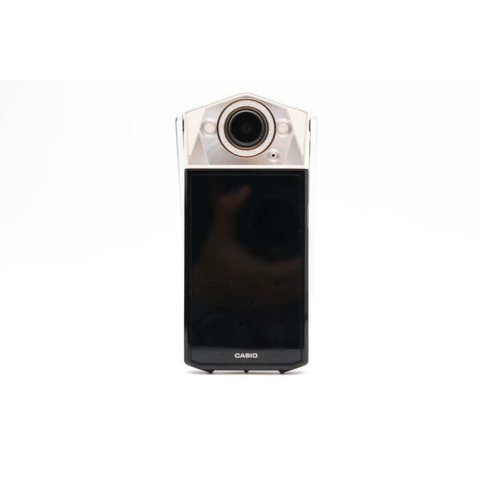【高雄青蘋果3C】Casio TR80 TR-80 白 二手 自拍神器 二手TR 數位相機 美顏相機#42714