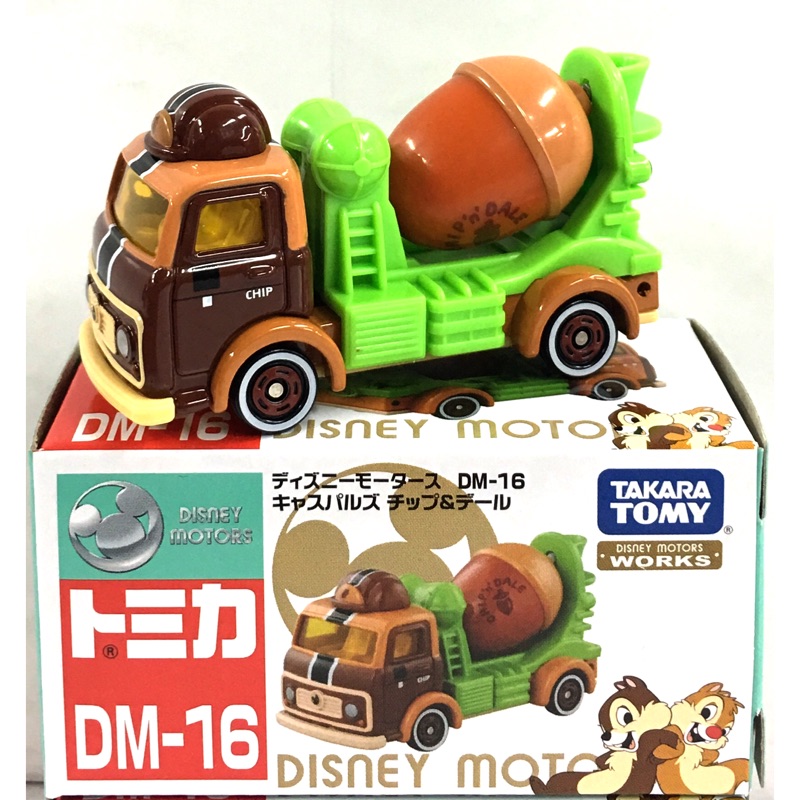 Dream TOMICA 迪士尼 DM-16 奇奇與蒂蒂水泥車