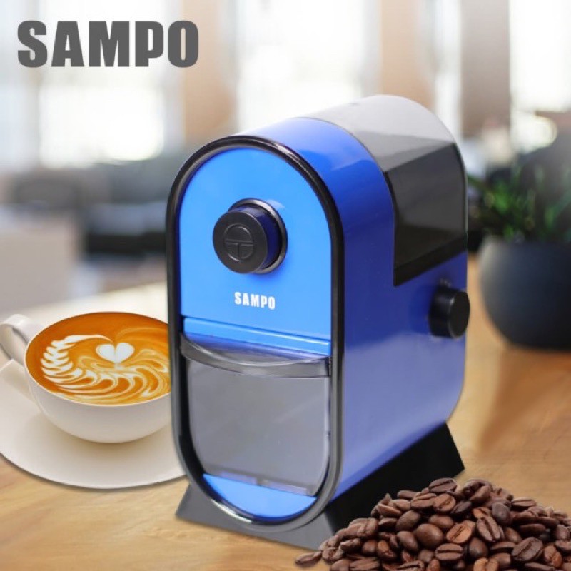 聲寶 電動磨豆機 SAMPO/研盤/HM-S17101BL