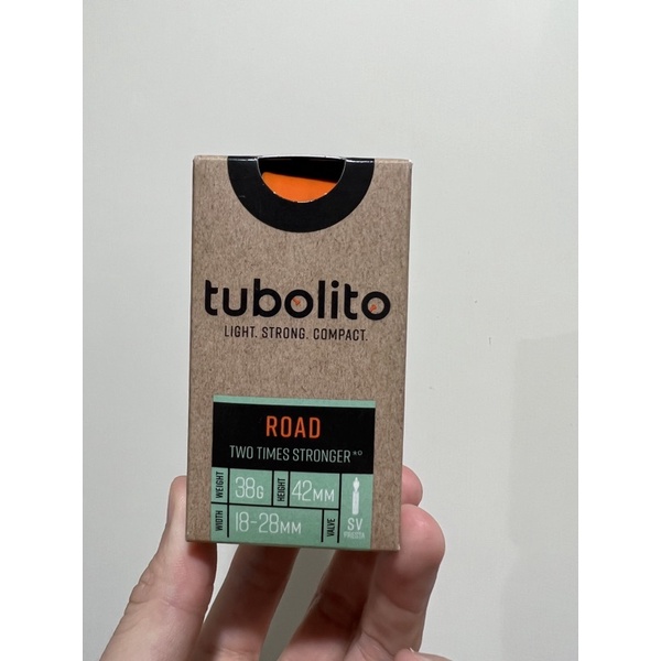 Tubolito 超輕量化內胎 雙倍堅韌 僅38g 42mm專用