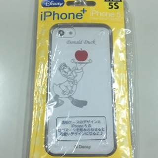 日本 iphone 5/5s 唐老鴨 透明 保護殼 手機殼 硬殼