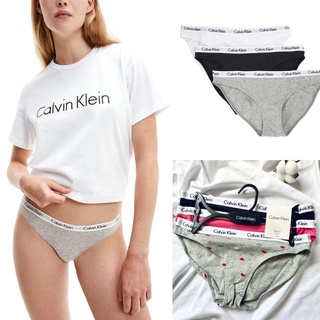 現貨*Calvin Klein CK Carousel Cotton 女款內褲3件組 女性內褲