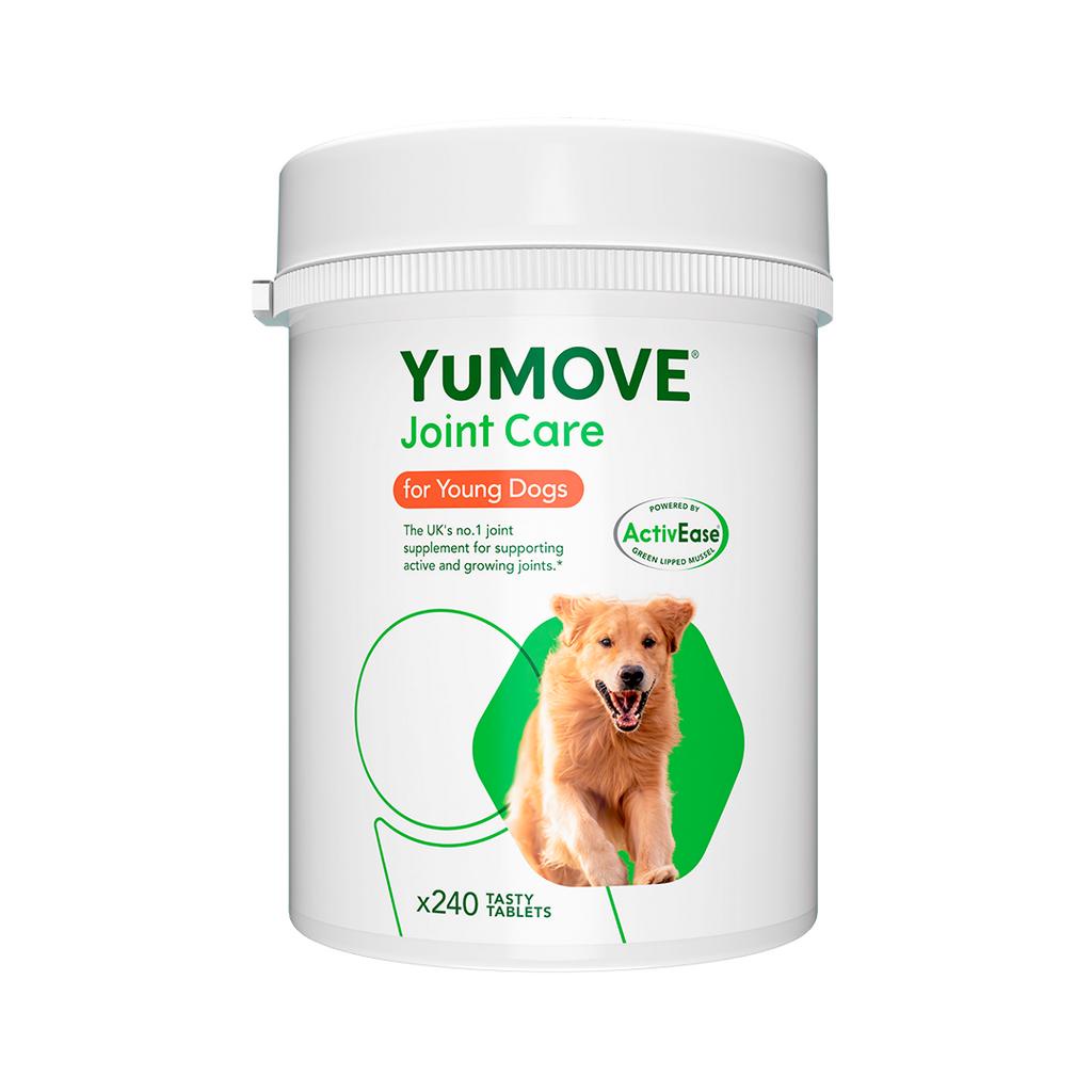 【關節保健】YuMOVE優骼服活躍犬隻(犬)240錠｜適合幼犬、年輕成犬與狗狗運動員