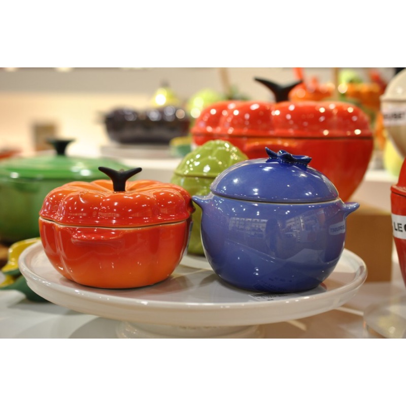 Le creuset 藍莓烤盅，湯鍋，湯碗，600ml，全新，蔬菜盅