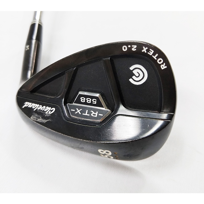 【二手桿】Wedge 挖起桿 WEDGE CLEAVELAND RTX588 CB BLCK NS 58° S