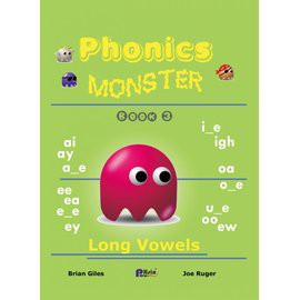 Phonics Monster 3 Long Vowels (w/Ans+CD)
