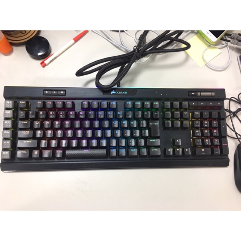 Corsair K95 RGB PLATINUM 銀軸 英文 日文