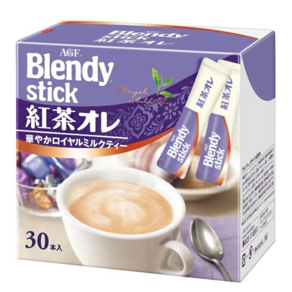 現貨🇯🇵日本境內 AGF紅茶拿鐵/奶茶歐蕾 Blendy Stick (三合一隨手包) 盒/30入