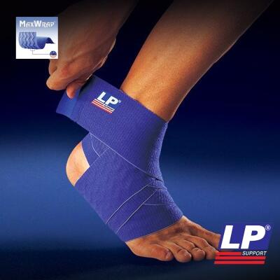 START SPORT▹LP 美國專業護具第一品牌LP 694 踝部矽膠彈性蹦帶 護踝 MAXWRAPTM創新矽膠波浪紋