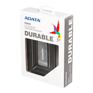 [含稅附發票] 全新 ADATA 威剛 2.5吋 適用 SSD HDD 防水防震/硬碟外接盒/ED600