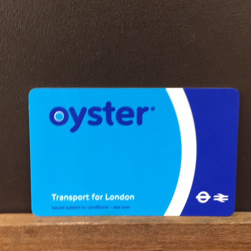 Oyster card 倫敦交通卡 牡蠣卡