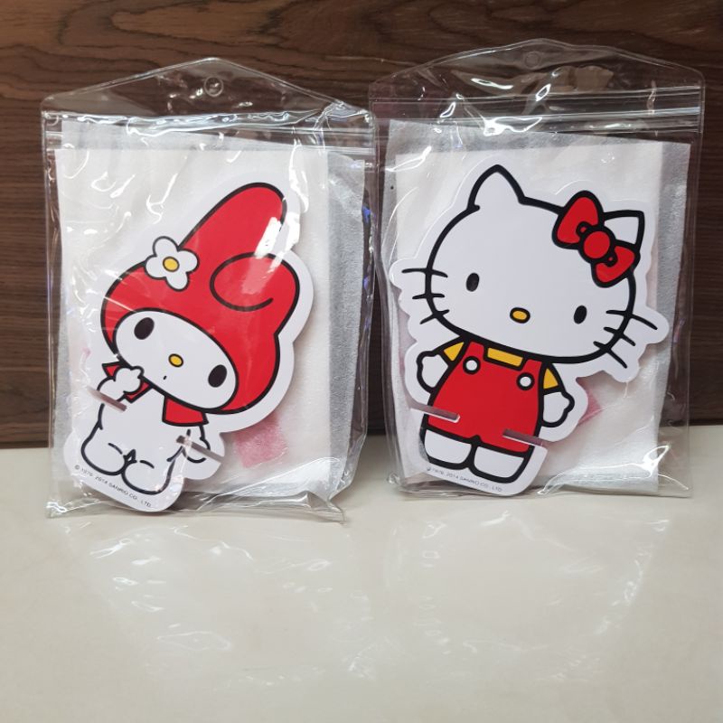 Hello Kitty 美樂蒂 小化妝鏡  立鏡 鏡子