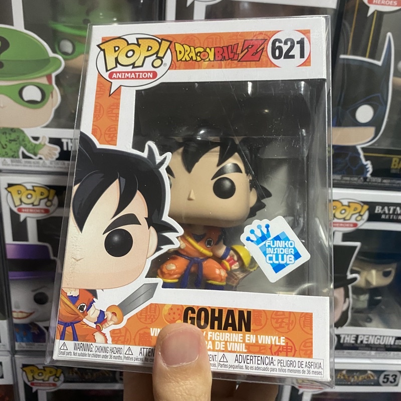 [李大] 正版現貨 Funko POP 七龍珠 孫悟飯 小時候 拿劍 Gamestop限定 Gohan #621