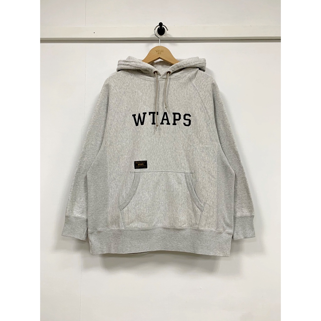 ダブルタップス◇プルオーバー WTVUA パーカー 裏起毛◇ネイビー M