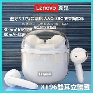 Image of Lenovo 聯想 XT96 藍牙耳機 適用於華為OPPO蘋果vivo小米 新款高音質電競耳機 運動耳機