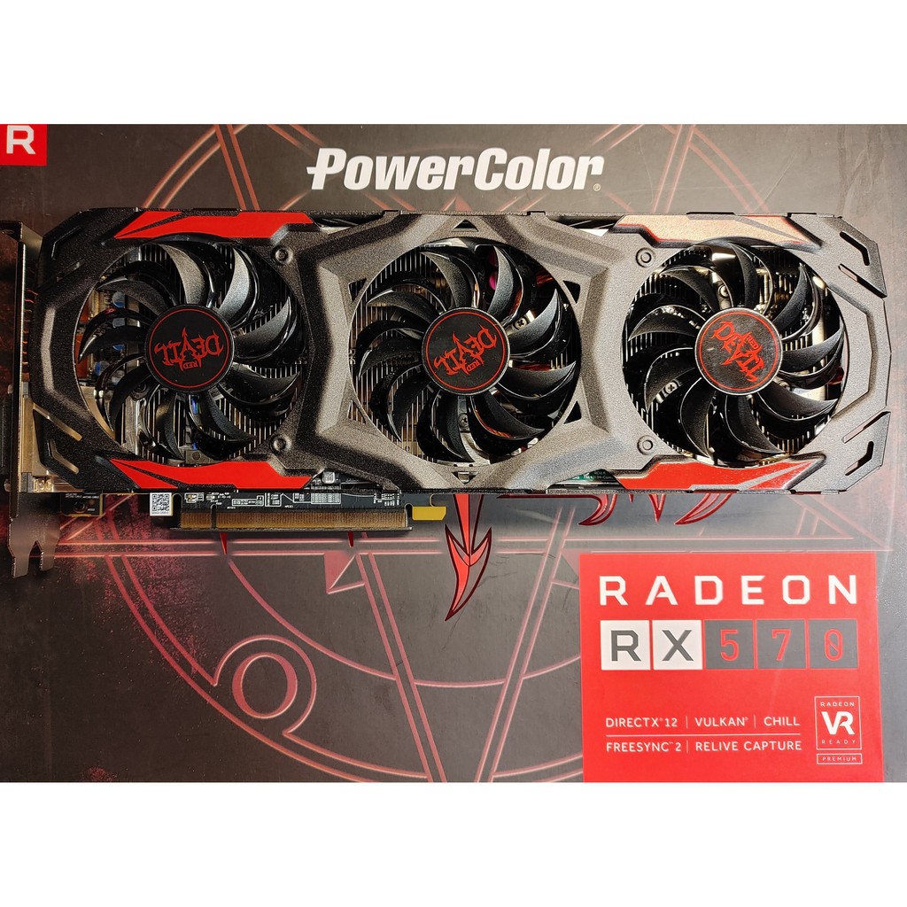 PowerColor Red Devil Radeon RX 570 4GB GDDR5