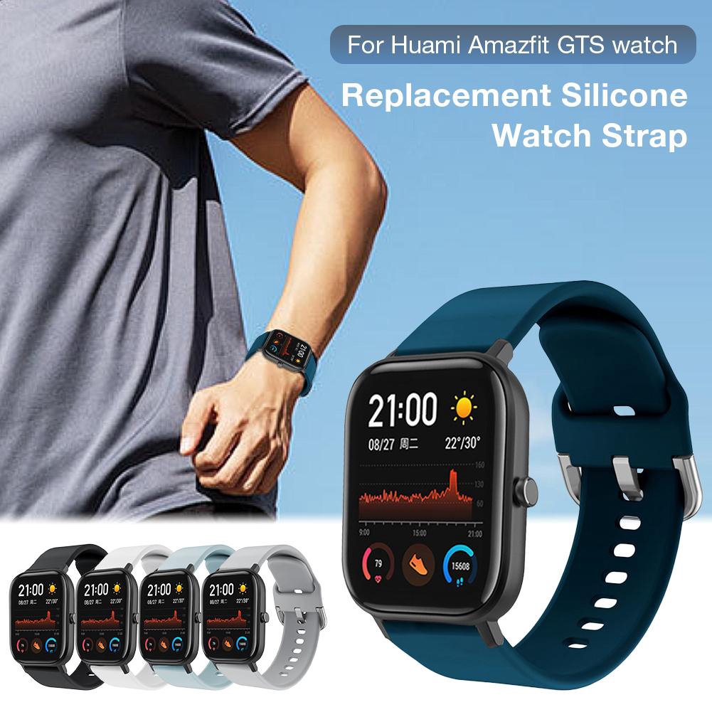 Huami Amazfit GTS/Amazfit Bip 手錶替換腕帶錶帶手鍊配件的運動錶帶