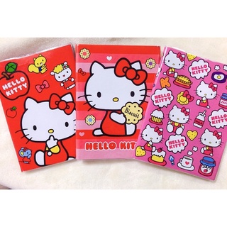 三麗鷗Hello Kitty凱蒂貓50K膠套筆記本