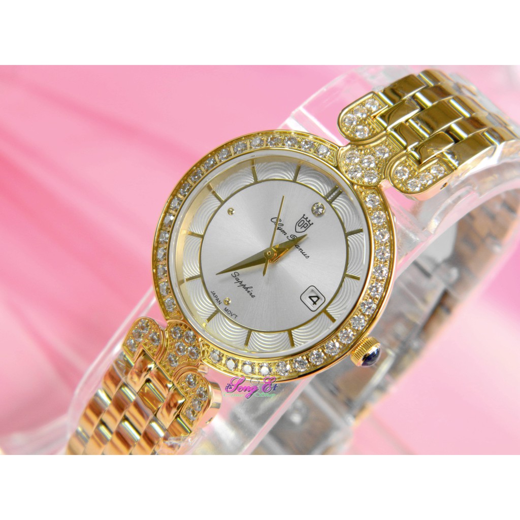 Olym Pianus OP 奧柏錶 2479DLK 晶鑽仕女珠寶錶 施華洛世奇水晶鑽 瑞士品牌代理商出品