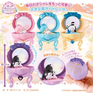 🐱貓星人🉐️三麗鷗 貝殼造型梳妝台 P3 環保扭蛋 Sanrio Characters扭蛋 庫洛米 雙子星 帕恰狗 鏡子