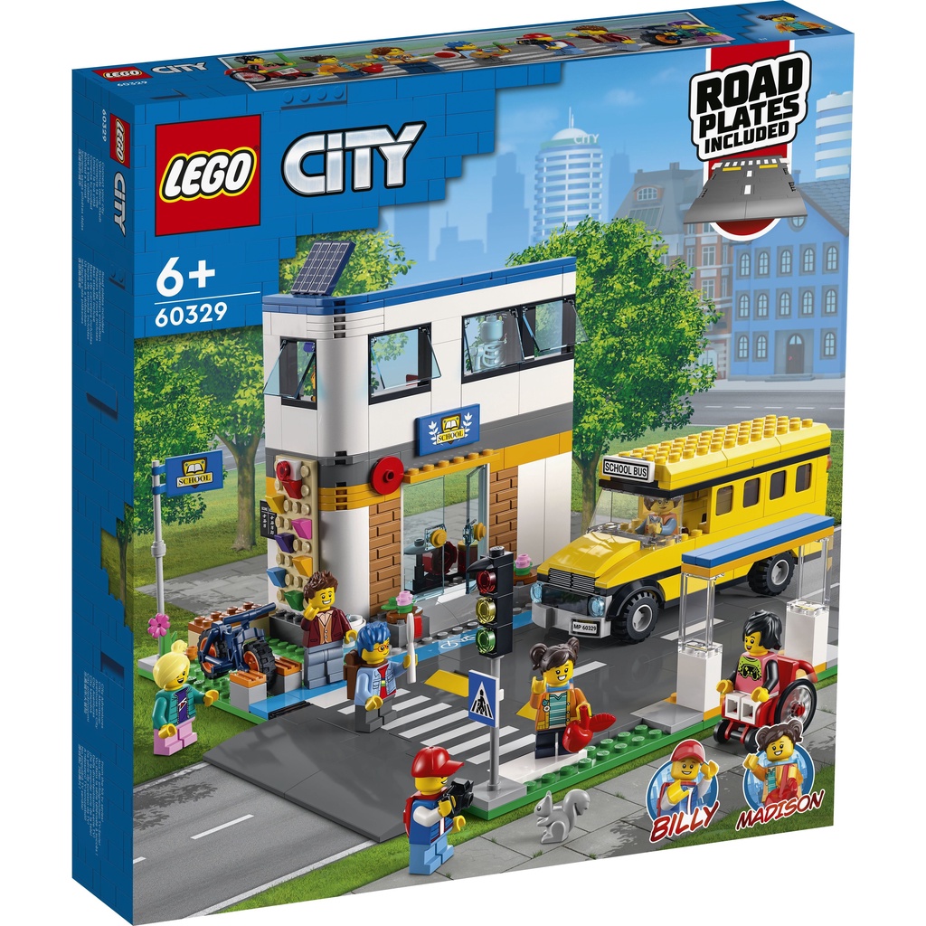 【群樂】盒組 LEGO 60329 City-上學日