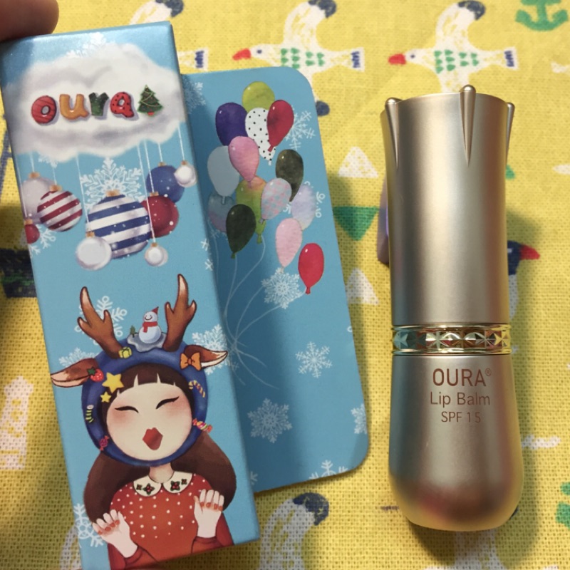 韓國 OURA 馬油修復護唇膏 3.3g 潤唇膏(林可可得標）