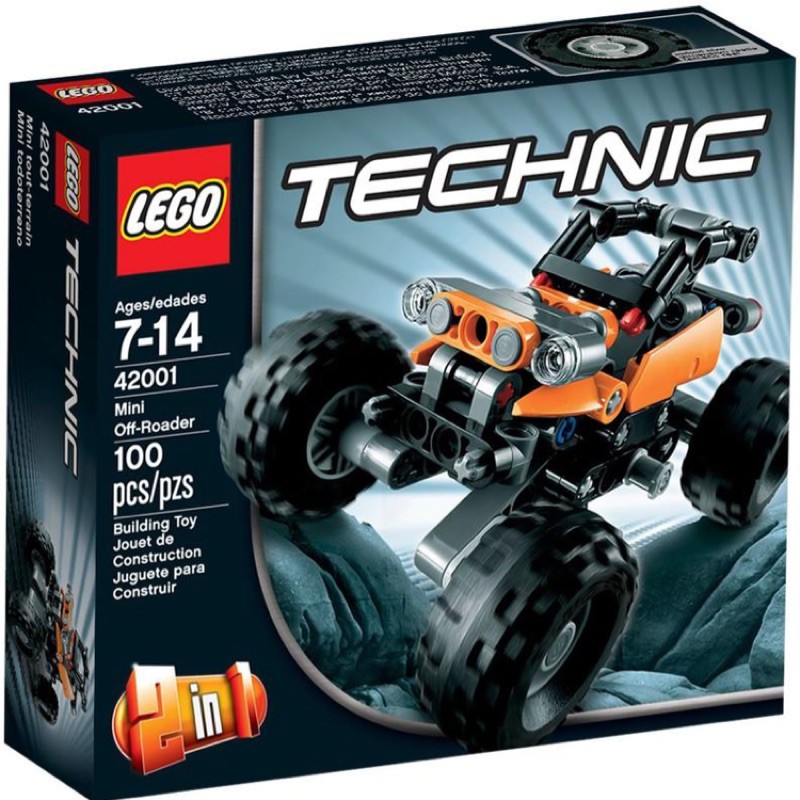 [玩樂高手附發票]公司貨 樂高 LEGO 42001 Mini Off-Roader 絕版
