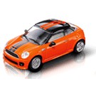 MINI Coupe JCW 模型車 原廠授權 1:60 玩具車 附展示台 7-11 MINI COOPER