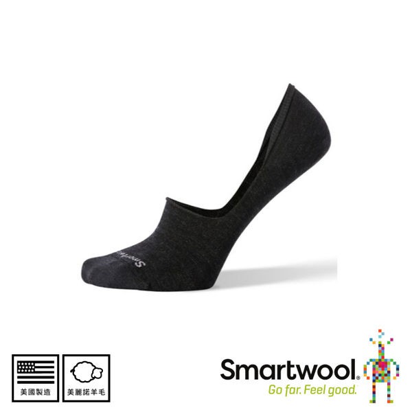 【SmartWool 美國 女 捉迷隱形襪《炭黑》】  SW003850/短襪/女襪/運動襪/美麗諾羊毛/健行/悠遊山水
