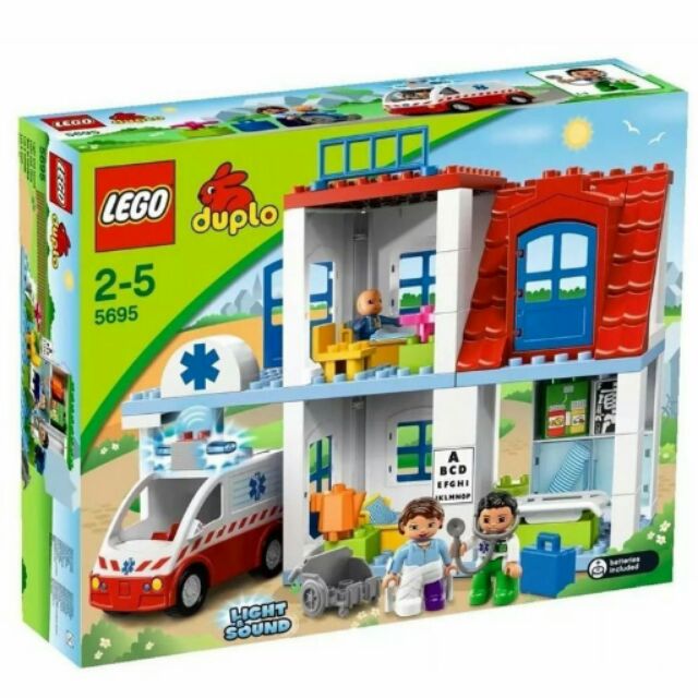 只可以 郵寄 全新 LEGO 樂高 積木 Lego Duplo 5695: Doctor's Clinic 醫生診所