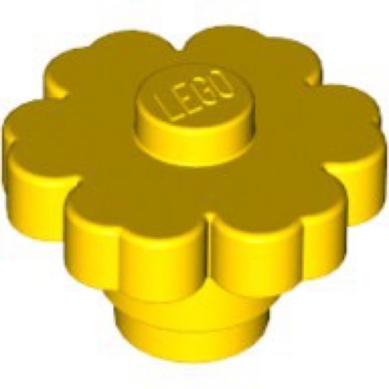 LEGO樂高 零件 黃色大花花朵花瓣 6000022/98262/41491/41455/10698/70803
