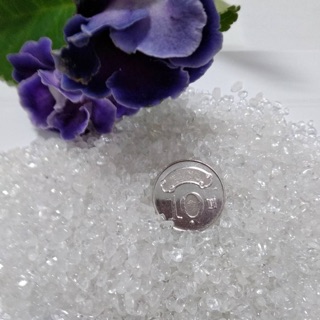 AAA+頂級天然巴西白水晶柱白水晶碎石～白水晶消磁石、顆顆完整原礦打磨，晶體透亮如冰晶，天然白水晶淨化消磁石、白水晶碎石