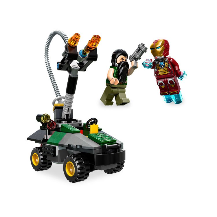 【無盒】LEGO 樂高 SUPERHERO 76008 超級英雄 鋼鐵人VS滿大人 齊禮安 破心者 MK17 馬克17