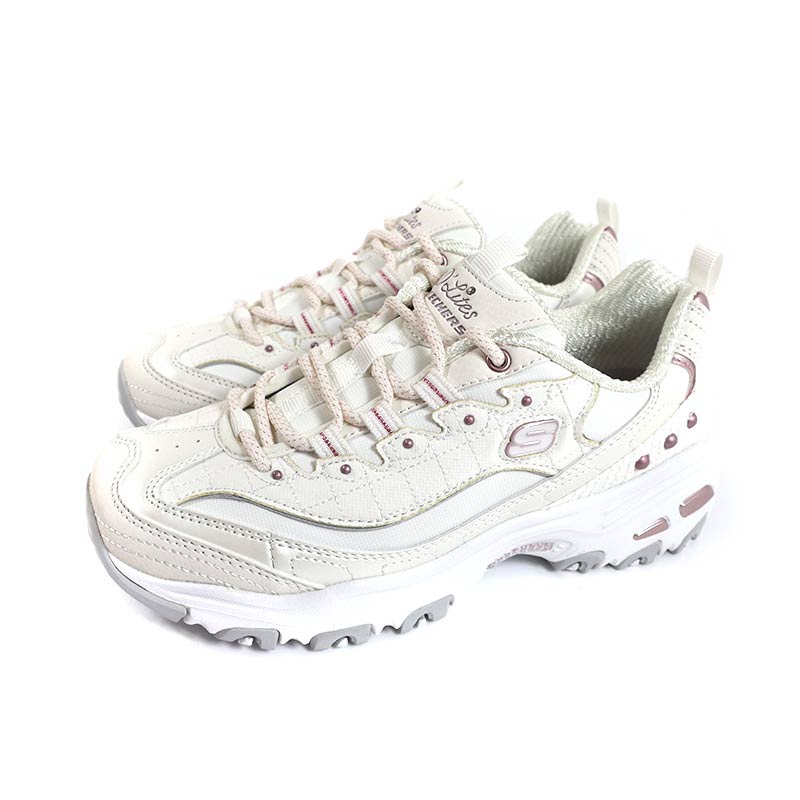 SKECHERS D'Lites 運動鞋 女鞋 米白/粉 149267WLV no561