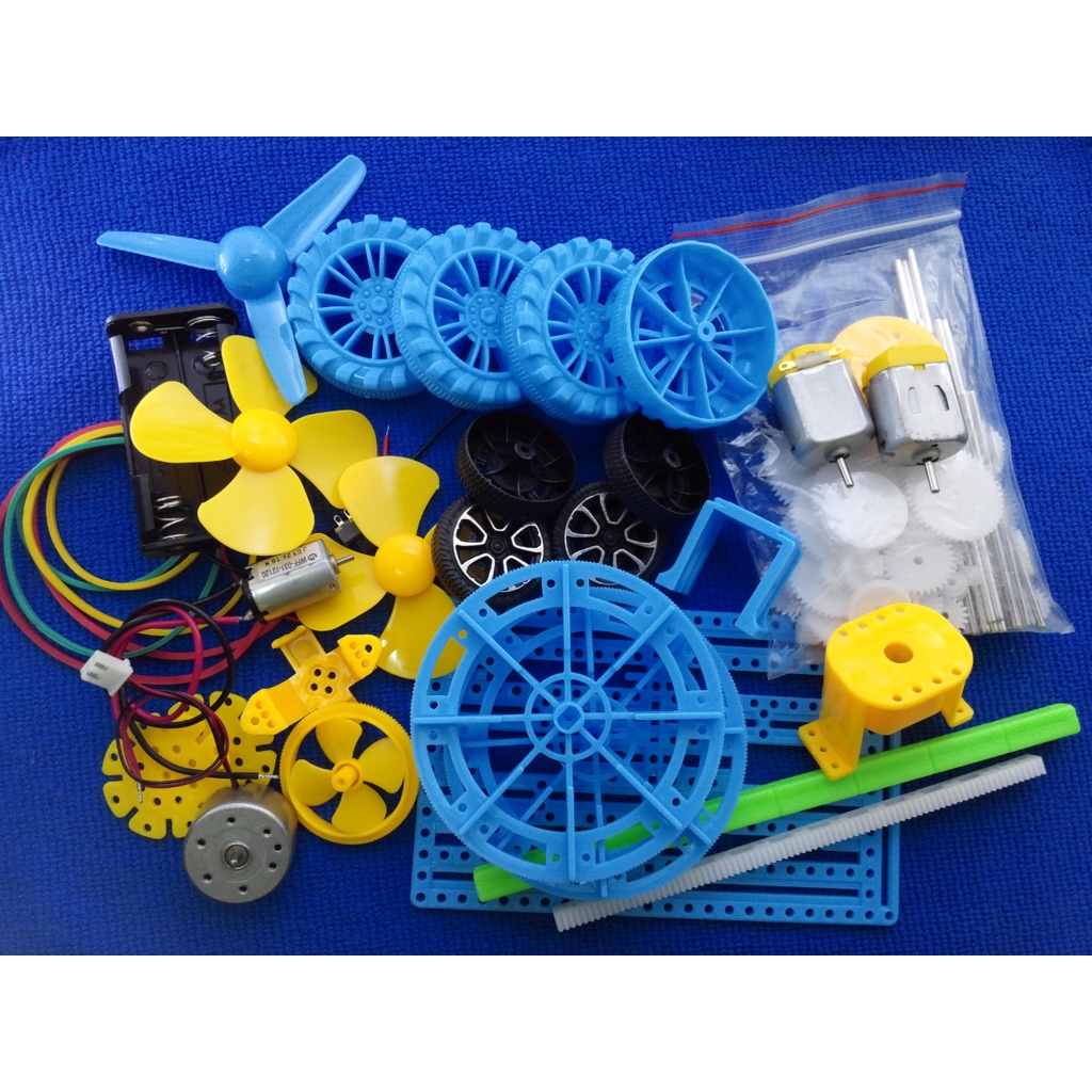 齒輪包 塑膠齒輪 68種 直齒 冠齒 減速齒輪 單層齒 雙層齒 0.5模數 減速電機齒輪包 POM DIY玩具配件包