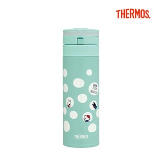 THERMOS 膳魔師 超輕量 不鏽鋼真空保溫瓶 Hello Kitty 和 麗莎與卡斯柏 350ml JNS-350