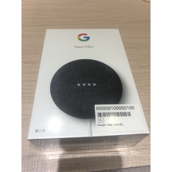 Google nest mini智慧音箱「全新」