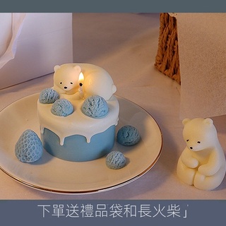 香薰蠟燭低溫香氛伴手禮盒創意生日禮物蛋糕可愛結婚小眾高級ins