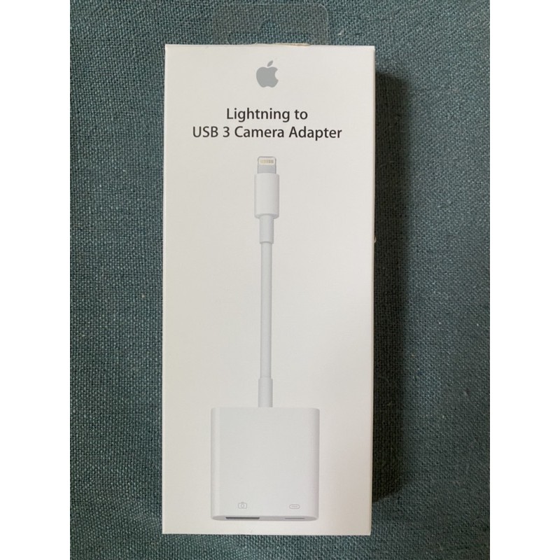 Apple lightning 對USB 3相機轉接器