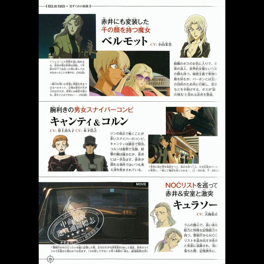 中商原版 名偵探柯南安室透 赤井秀一私密檔案日文原版名 蝦皮購物