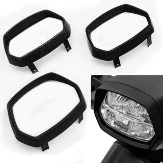適用於偉士牌Vespa 衝刺150 2016-2020 配件機車 ABS 前大燈 燈帽保護罩大燈框