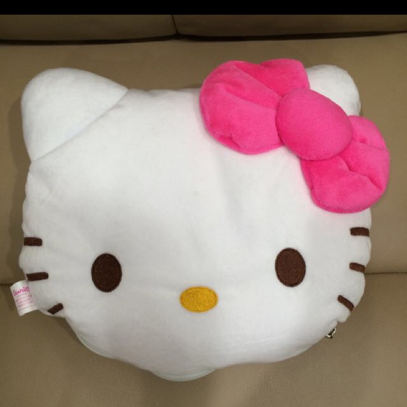 Hello Kitty兩用抱枕+頭頸枕