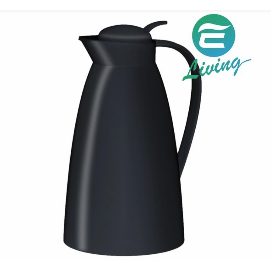 【易油網】ALFI Jug Eco black 家用保溫壼(黑色) 1L #0825.020.100