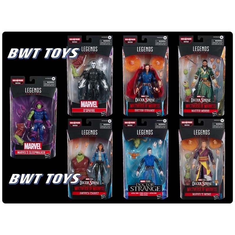 【BWT】Marvel Legends 漫威 奇異博士2 瘋狂多元宇宙 (7+1 BAF) 牛頭人 林特拉 全新現貨