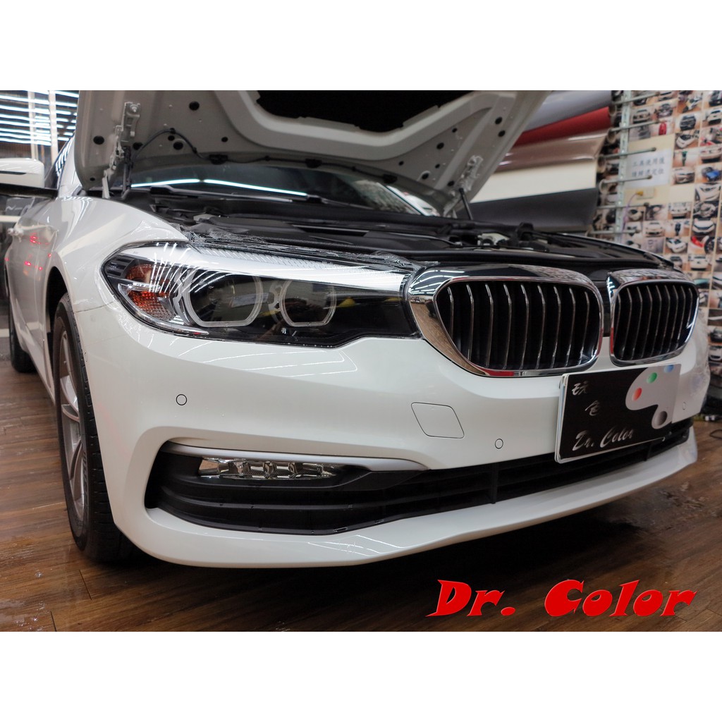 Dr. Color 玩色專業汽車包膜 BMW 520d 車燈保護膜