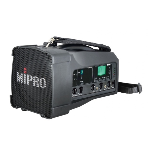 MIPRO 5.8G 單頻道/雙頻道 迷你無線 擴音機 喊話器 擴音器 附麥克風 / 台 MA-100/MA-100D