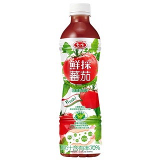 【4箱免運】【愛之味】愛之味鮮採蕃茄綜合蔬菜汁(瓶)-530ml(24入/箱)